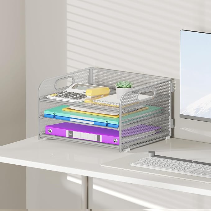 Cawukege 3 Tier Paper Organizer - Image 5
