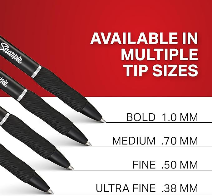 Sharpie S-Gel Pens, Medium Point, Journaling, Note-Taking, College Supplies - Image 3