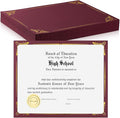 Fainne 50 Pcs Single Sided Certificate Holder Diploma Covers by Fainne