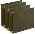 Staples Reinforced Hanging File Folders, Letter Size, Wide‑Capacity Box‑Bottom by Staples