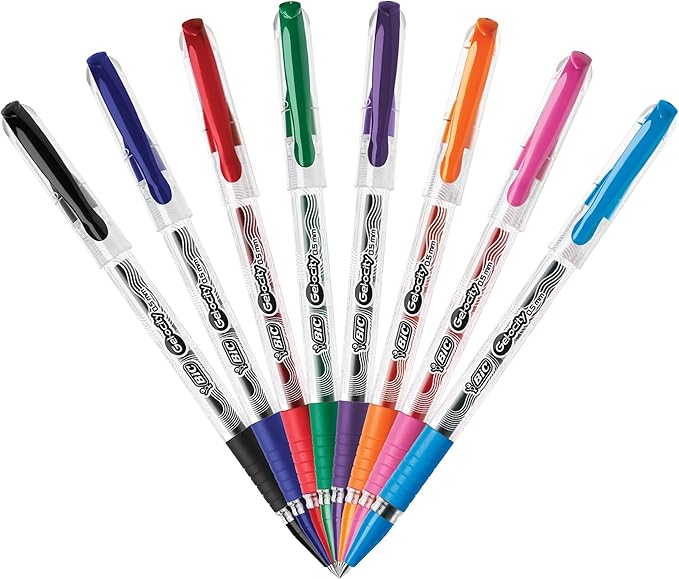 BIC Gel-ocity Smooth Stic Gel Pen, Medium Point, Vibrant and Smooth Gel Ink Pens - Image 3