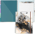 Hongri Clipboard Folio with Refillable Lined Notepad, 8.5 x 11 Folders with by Hongri