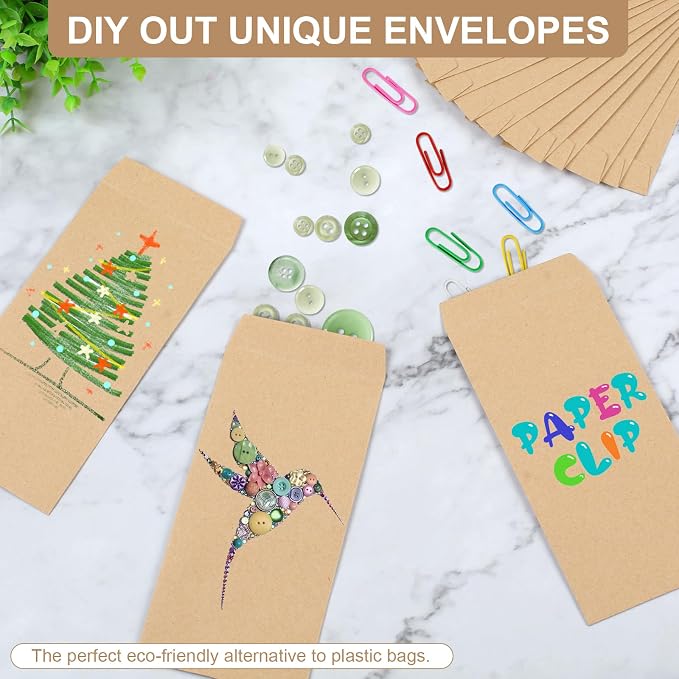 Joyberg 120 PCS Money Envelopes - Image 6