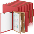 Skyygemm 12 Pcs Classification Folders Letter Size, 2 Pocket Dividers by Skyygemm
