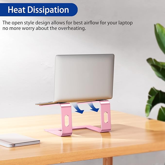 BESIGN LS03 Aluminum Laptop Stand, Ergonomic Detachable Computer Stand - Image 6