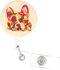 Funny Dog Badge Reel by Unknown