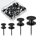 Uniclife 40 Pcs Thumb Tacks, Double Headed Picture Hangers 4 Size | Push pins by UnicLife