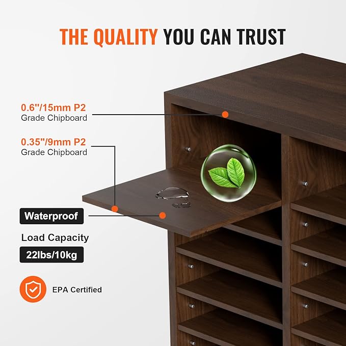 VEVOR Literature Organizers, 36 Compartments Office Mailbox - Image 5