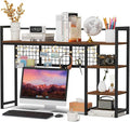 Snughome Desk Shelf, 44.9" Desktop Organizer Shelf, Desk Hutch by Snughome