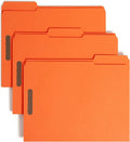 Smead Fastener File Folders, Reinforced 1/3-Cut Tabs, 2 Fasteners, Letter Size by SMEAD