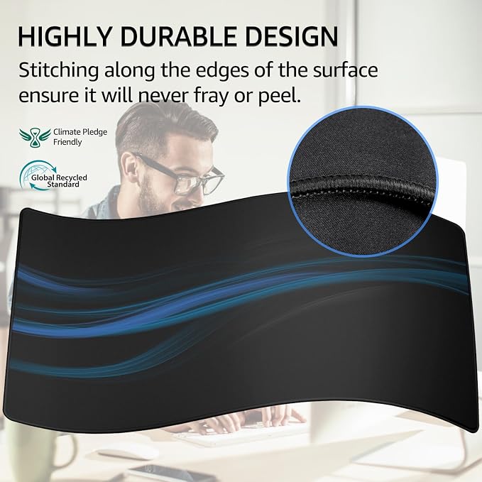 KTRIO Oversized Gaming Mouse Pad Desk Mat - Image 3