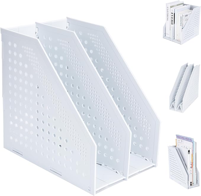 FRETONBA Collapsible Magazine File Holder by FRETONBA
