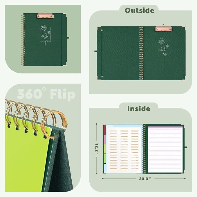 EYROZILL Clipboard with Storage, Clipboards - Image 3