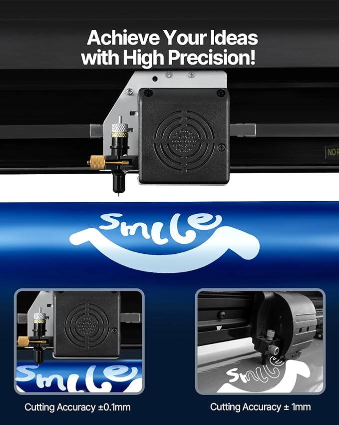 VEVOR Vinyl Cutter Machine, 34 in / 870 mm Max Paper Feed Cutting Plotter - Image 6