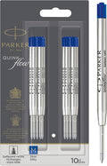 Parker Ballpoint Pen Refills, Medium Point, Authentic Ink Refills Compatible by Unknown