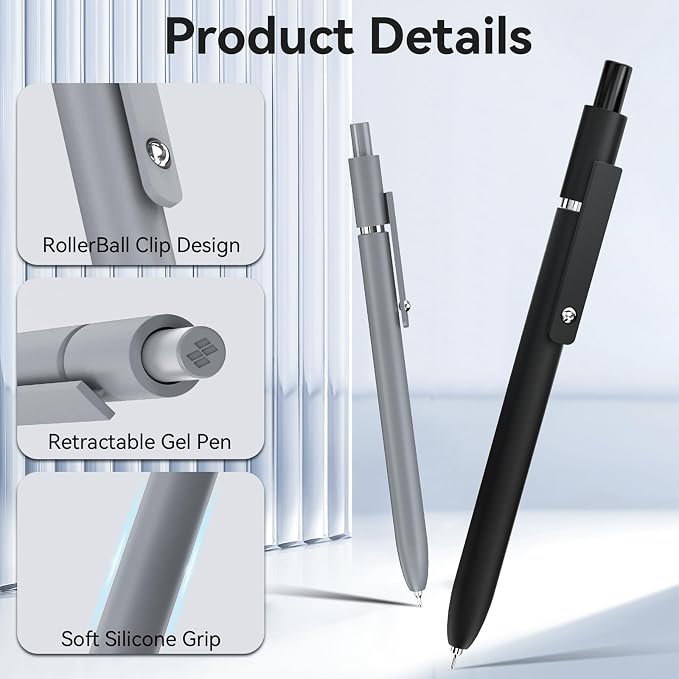 ACEES Gel Pens, Office Desk Accessories, School Writing Supplies Gifts - Image 3