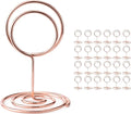 Hoewina 26Pcs Table Number Holders, Place Card Holder, Wire Picture Holder by Hoewina