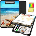 Clipboard with Storage, Office Supplies Nursing Clipboards Folder with Pen by CAPAUNVDA