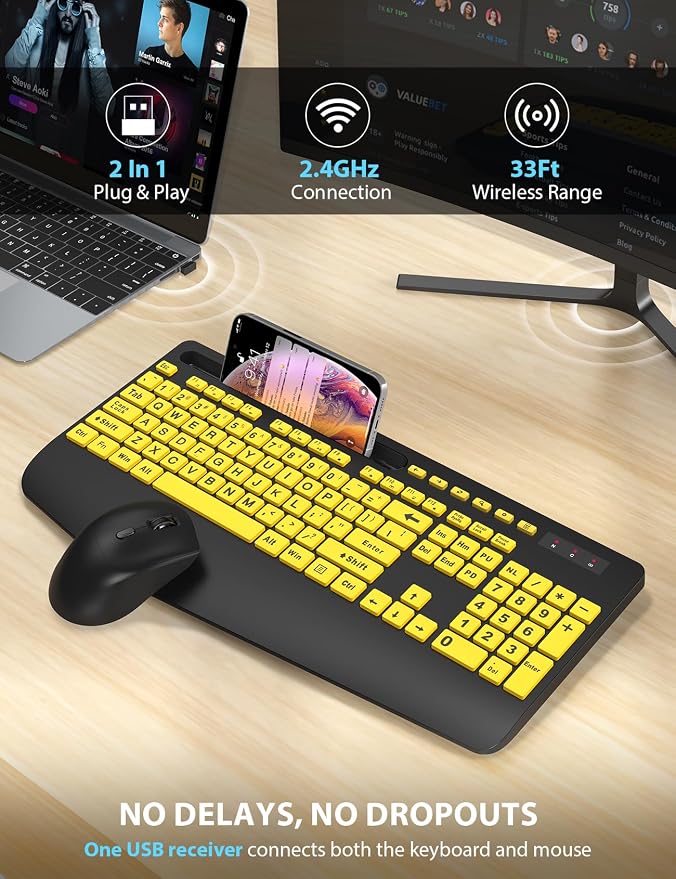 Wireless Keyboard and Mouse Combo - Image 5