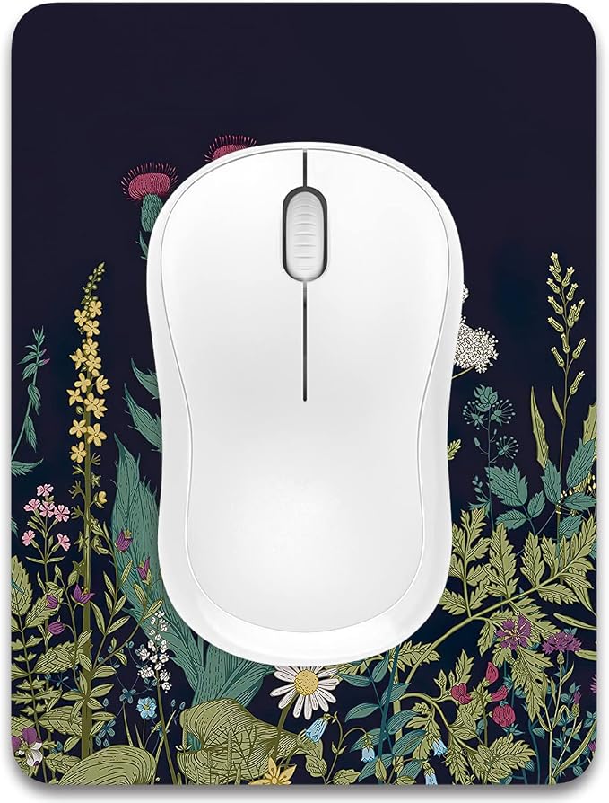 Dapesuom Small Mouse Pad, 6 x 8 Inch Thick Rubber Premium-Textured Non-Slip by Unknown