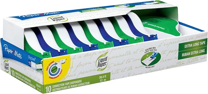 Liquid Paper Paper Mate DryLine, Extra Long Tape - Image 3