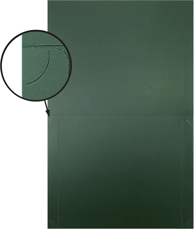 Better Office Products 25 Pack Green Certificate Holders, Diploma Holders - Image 7