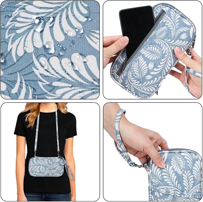 RFID Passport Wallet with Vaccine Card Slot, Family Travel Passport Holder - Image 4