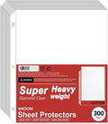 Super Heavyweight 3-Hole Letter Size Sheet Protectors by Unknown