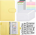 SKYDUE Budget Binder with 8pcs Zipper Envelopes, Money Organizer by SKYDUE
