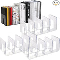 4 Pack Clear Acrylic File Sorter, Sturdy Desktop Book Folder Organizer by Unknown