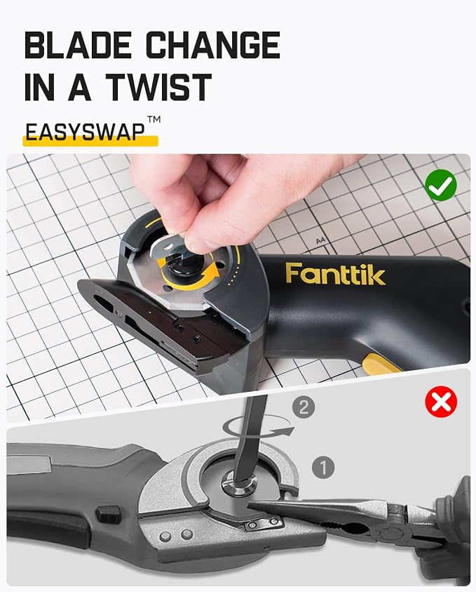 Fanttik C10 Pro BowGuide Electric Cardboard Cutter, Cordless Scissors - Image 6