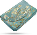 Business Card Holder，PU Leather Business Card Case Color Printing Pattern Card by xiviers