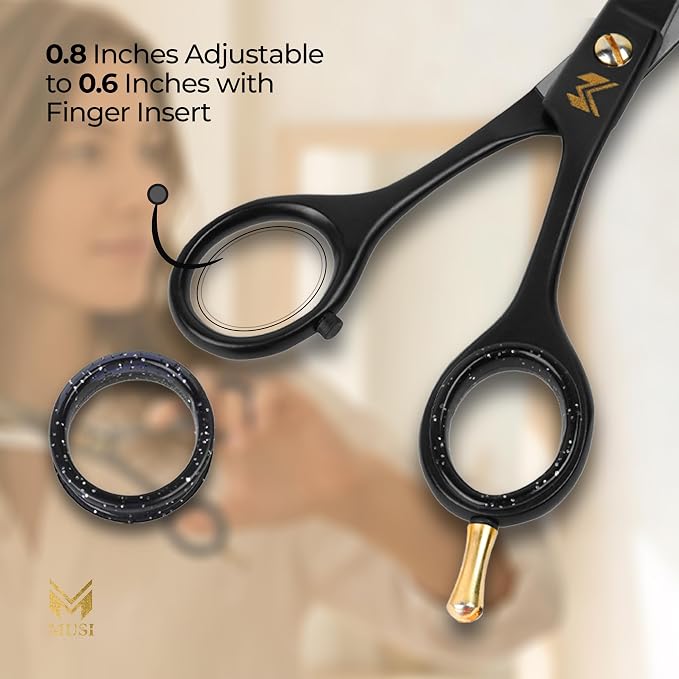 Barber Hair Cutting Scissors 6.5" – 420 Japanese Standard Stainless Steel Hair - Image 7