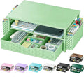 Spacrea Desk Organizer and Accessories, Computer Monitor Stand Riser by Spacrea
