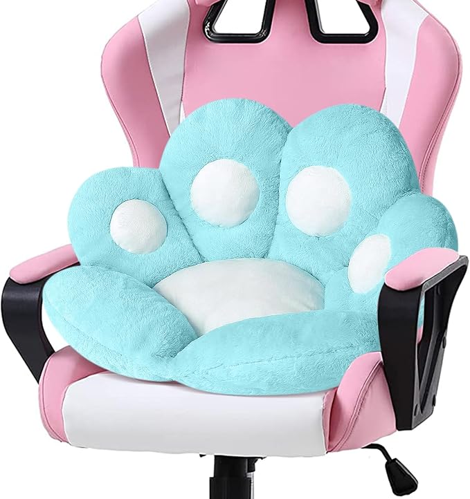 Ditucu Cat Paw Cushion Kawaii Chair Cushions 27.5 x 23.6 inch Cute Stuff Seat by DITUCU