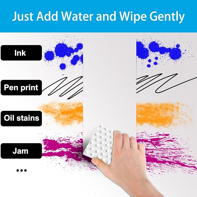 SmilinFit Magic Sponge Erasers, 50 Pack 2X Density Stronger Melamine Sponge - Image 2