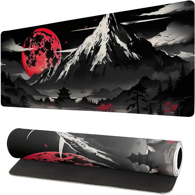 Extended Gaming Mouse Pad, Large Desk Mat XL Anime Mouse Pad Waterproof by Brecoy