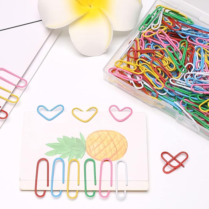 Elisel Colored Paper Clips, Durable and Rustproof, School and Personal Use - Image 3