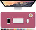 Hsurbtra Desk Pad, XL Extended Mouse Pad, Waterproof Desktop Blotter Protector by Hsurbtra