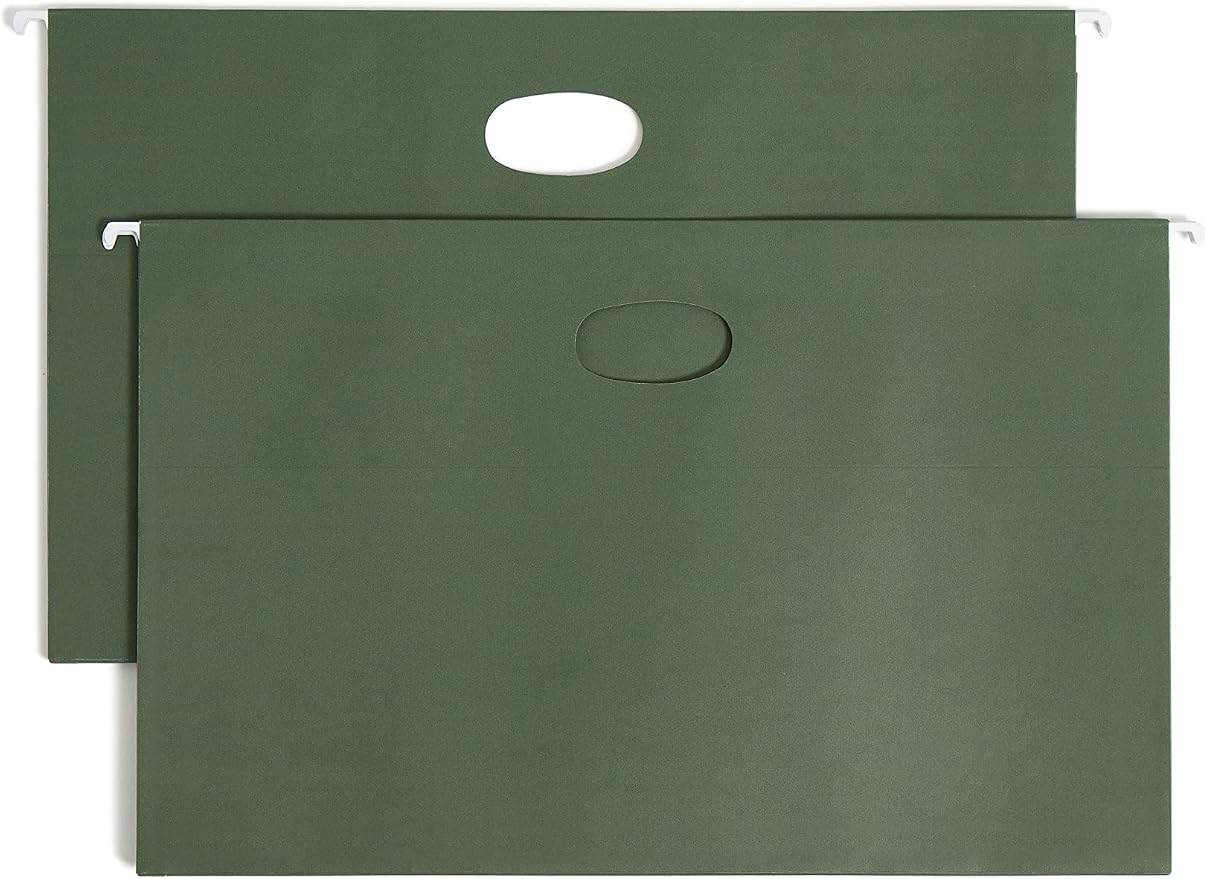 Smead Hanging File Pocket with Full-Height Gusset, 1-3/4" Expansion, Legal Size by SMEAD