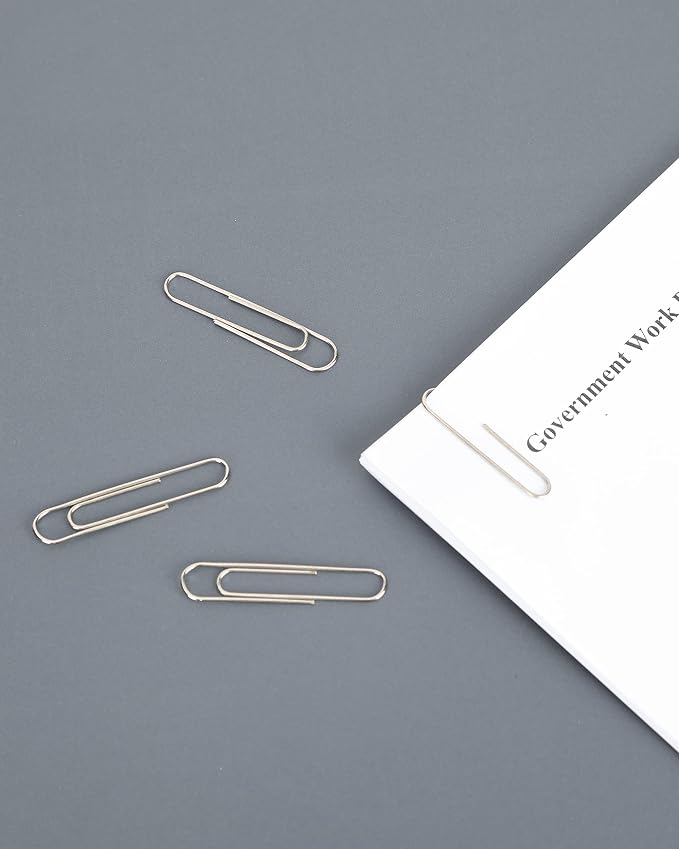 PAPERPAL Jumbo Non-Skid Paper Clips, 2 Inch, school and personal use, - Image 5