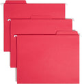 Smead FasTab Hanging File Folder, 1/3-Cut Built-in Tab, Letter Size by SMEAD