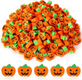 JUNEBRUSHS 150 Pcs Halloween Mini Erasers, Cute Small Pumpkin Erasers Bulk | by JUNEBRUSHS