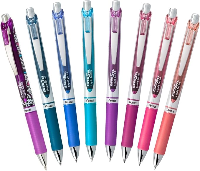 Pentel EnerGel RTX Retractable Liquid Gel Pen, Creator Expressions Pack - Image 2
