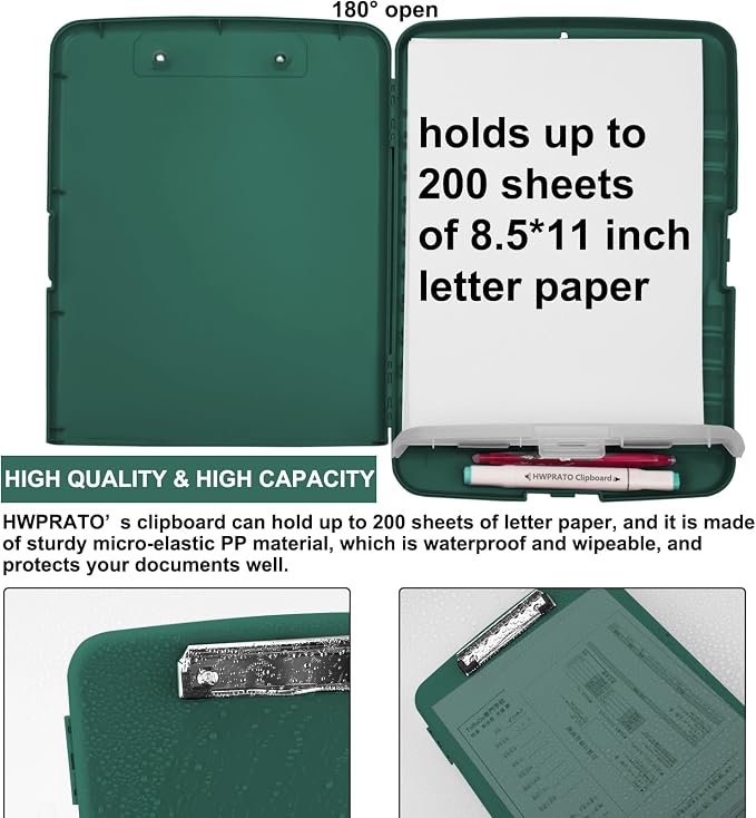 HWPRATO Clipboards Organizer Clipboard - Image 4
