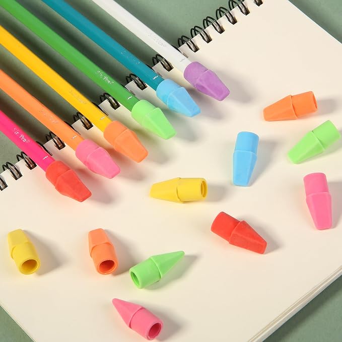 Mr. Pen- Pencil Erasers Toppers, 120 Pack, Latex Free, No Smudge | Mr Pen - Image 8