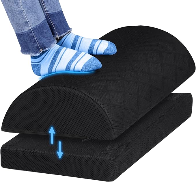 CushZone Foot Rest, Desk & Gaming Accessories, Foot Rest by CushZone