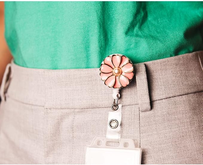 Retractable Badge Holder, ID Badge Reel - Image 7
