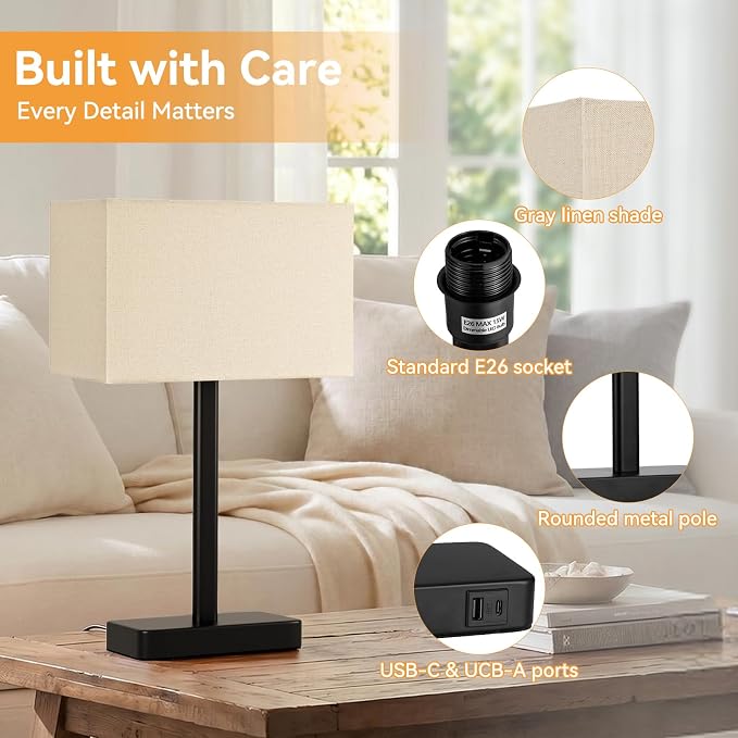Hong-in Touch Lamps for Bedroom - Image 7