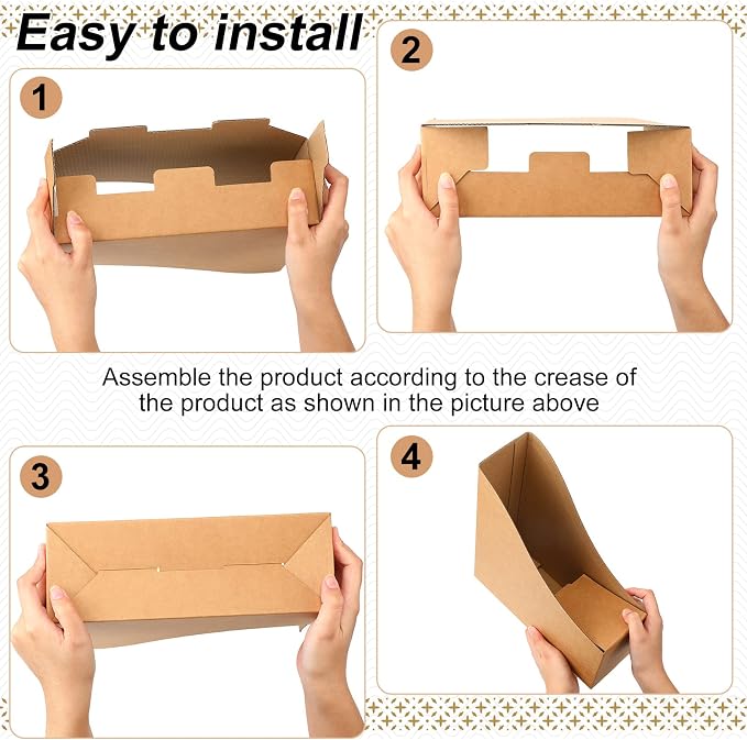 Thenshop 24 Pcs Cardboard Magazine File Holder Organizer, Desk File Organizer - Image 3